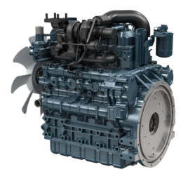 Двигатель дизельный Kubota V3307-DI-Т ( Турбо ) ( 55.4 кВт / 74.3 л.с. )