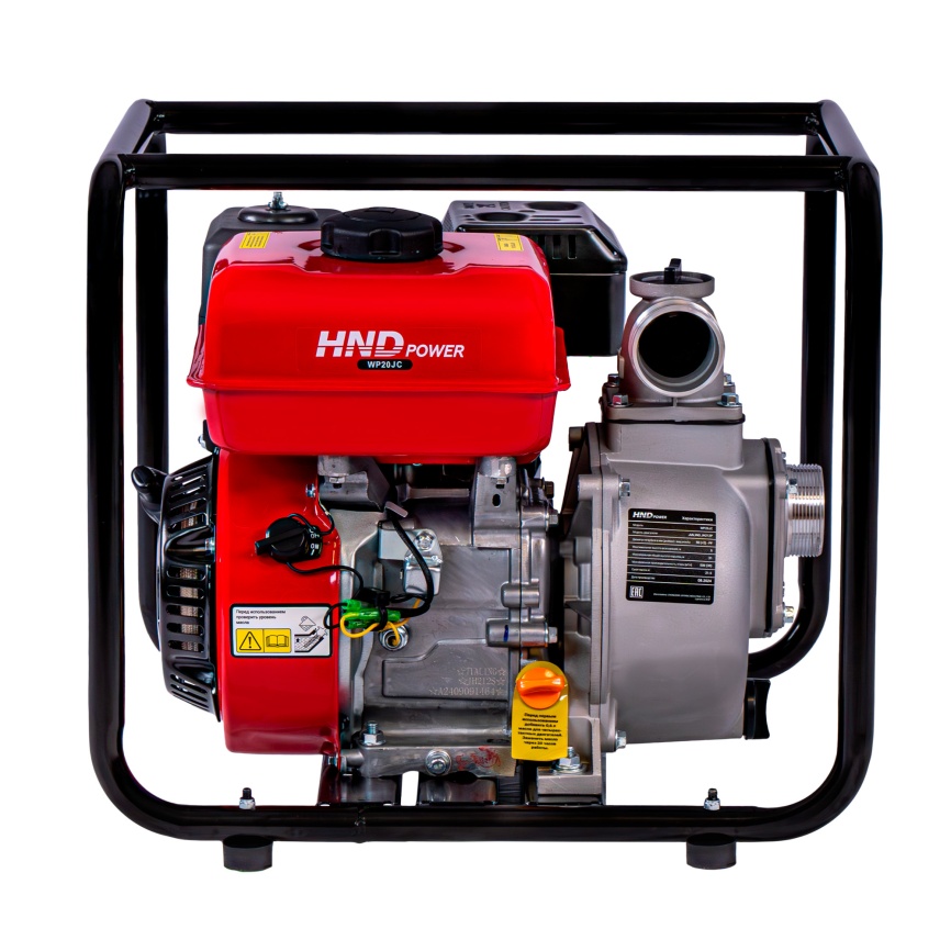 Мотопомпа бензиновая HND WP 20 JC фото 3