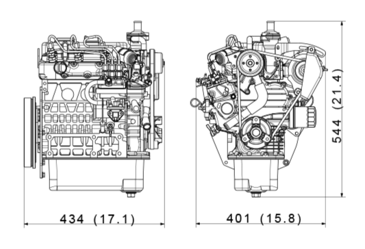 Двигатель дизельный Kubota Super mini D902 ( 18.5 кВт / 24.8 л.с. ) фото 4