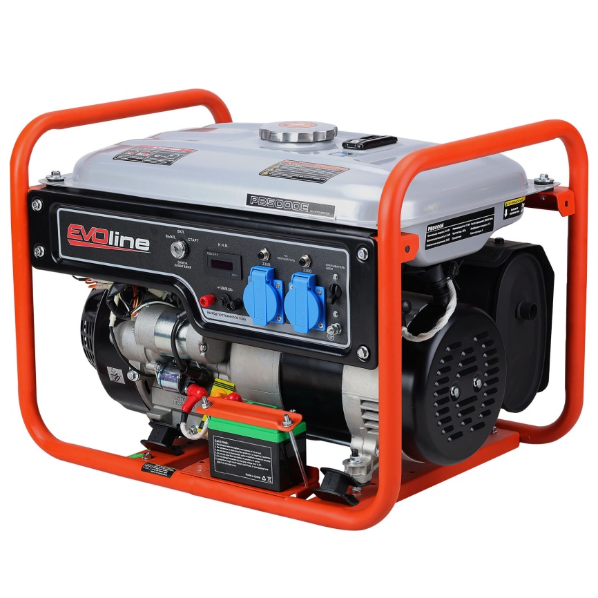 Генератор бензиновый EVOline PB 5000 E (Zongshen) фото 10