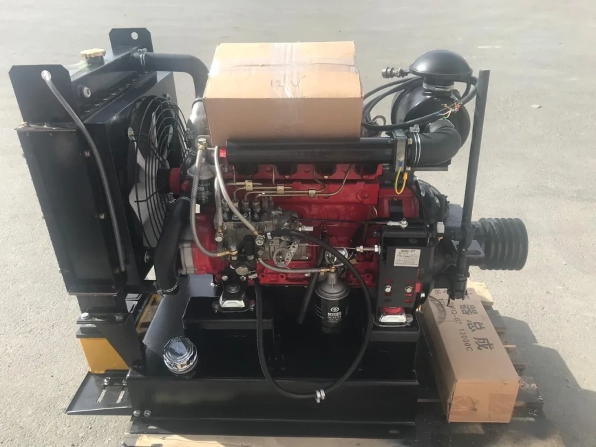 Двигатель дизельный YangDong Y4100 ( 55 кВт / 75 л.с. / 3000 об.мин. )  фото 8