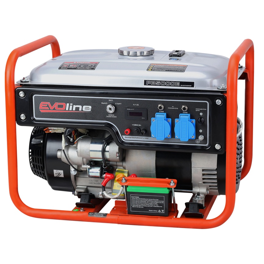 Генератор бензиновый EVOline PB 5000 E (Zongshen) фото 3