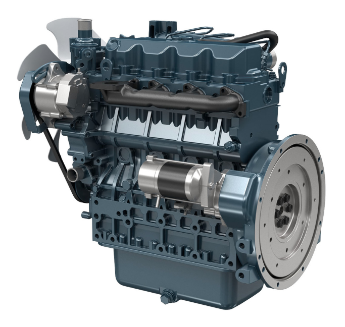 Двигатель дизельный Kubota V2203-M ( 35.9 кВт / 48.1 л.с. ) фото 1