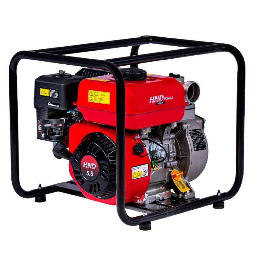 Мотопомпа бензиновая HND WP 20 JC фото 1