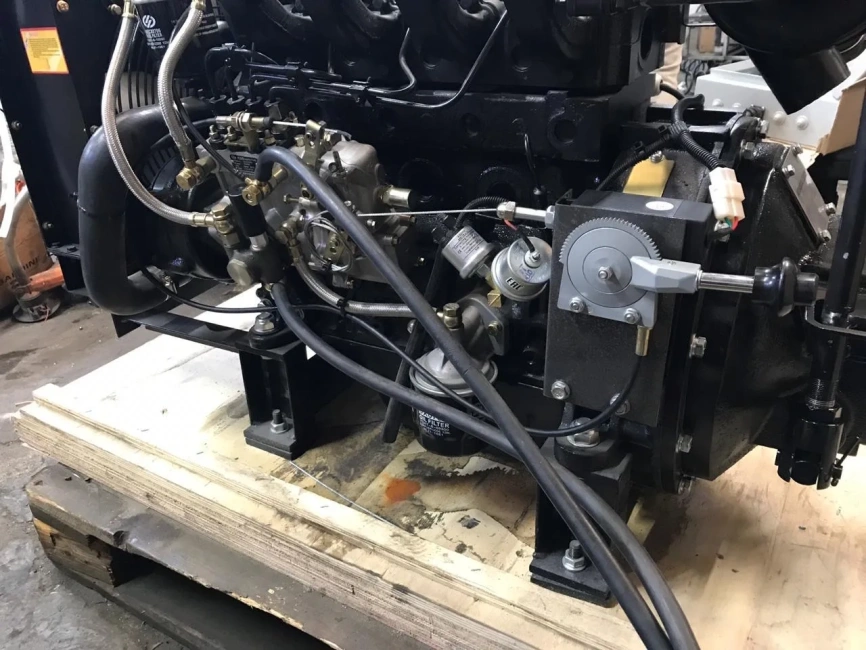 Двигатель дизельный YangDong Y4100 ( 55 кВт / 75 л.с. / 3000 об.мин. )  фото 7