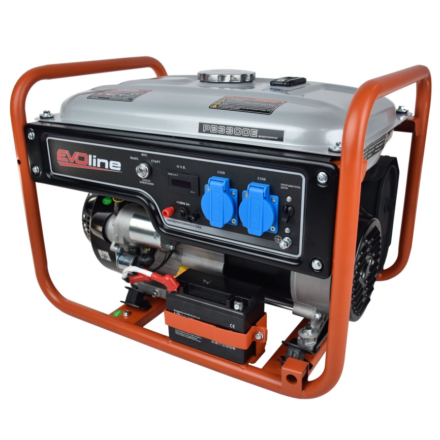 Генератор бензиновый EVOline PB 3300 E (Zongshen) фото 2