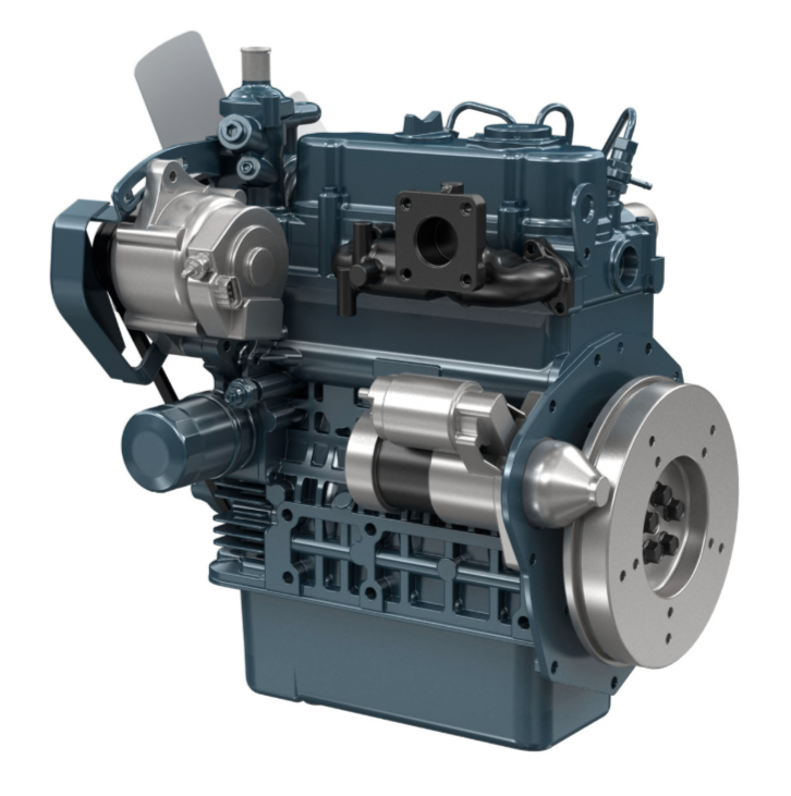 Двигатель дизельный Kubota Super mini D902 ( 18.5 кВт / 24.8 л.с. ) фото 1