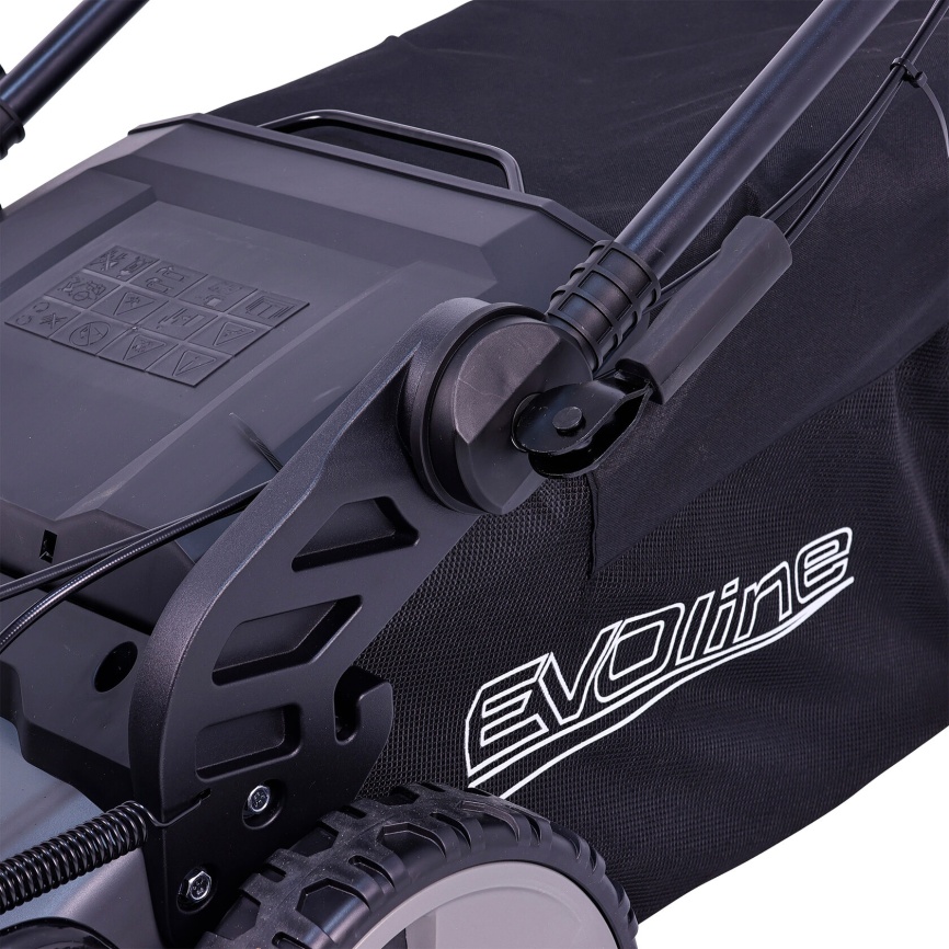 Газонокосилка бензиновая EVOline LMG 53 CVH COMMERCIAL (с двигателем Honda) фото 9