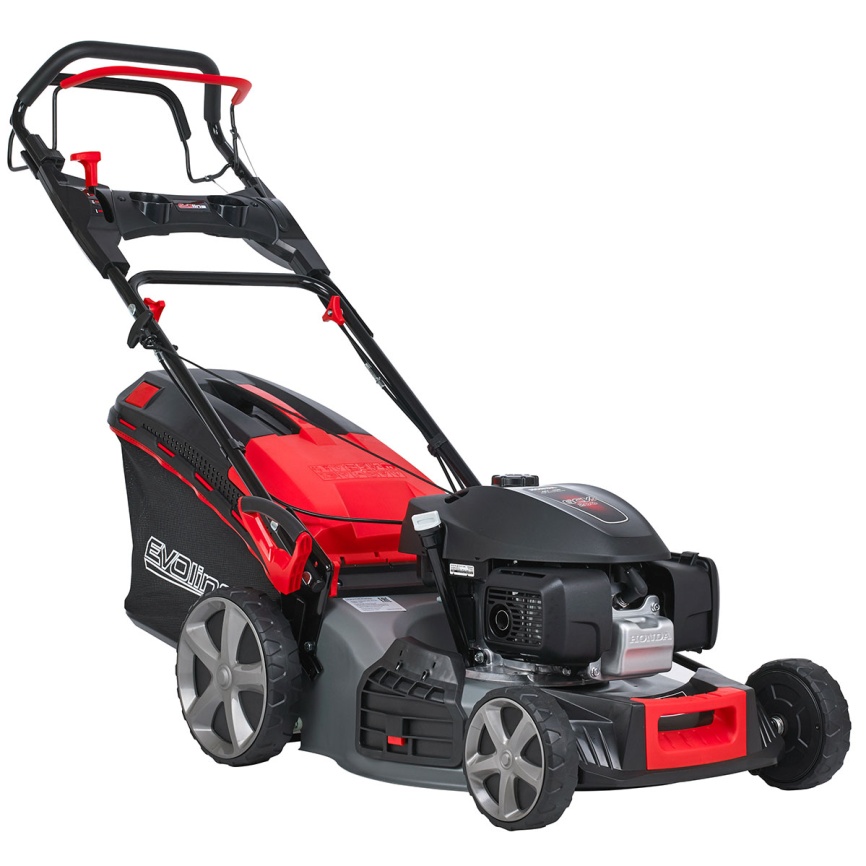 Газонокосилка бензиновая EVOline LMG 53 CVH (с двигателем Honda) фото 1