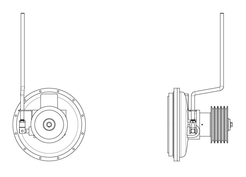 Механизм отбора мощности для дизельного двигателя до 120 л.с. фото 3